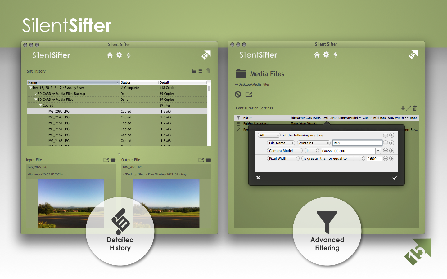 silent sifter demo silent sifter demo