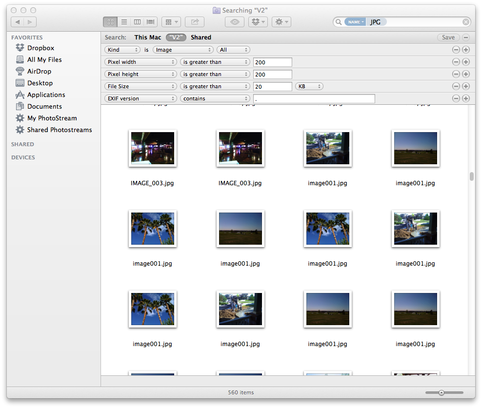 Organizing Mac Mail Photos - part 1