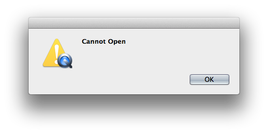 QuickTime Fail To Open Renamed AVCHD